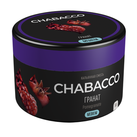 Кальянная смесь Chabacco "Pomegranate" (Гранат) 50гр