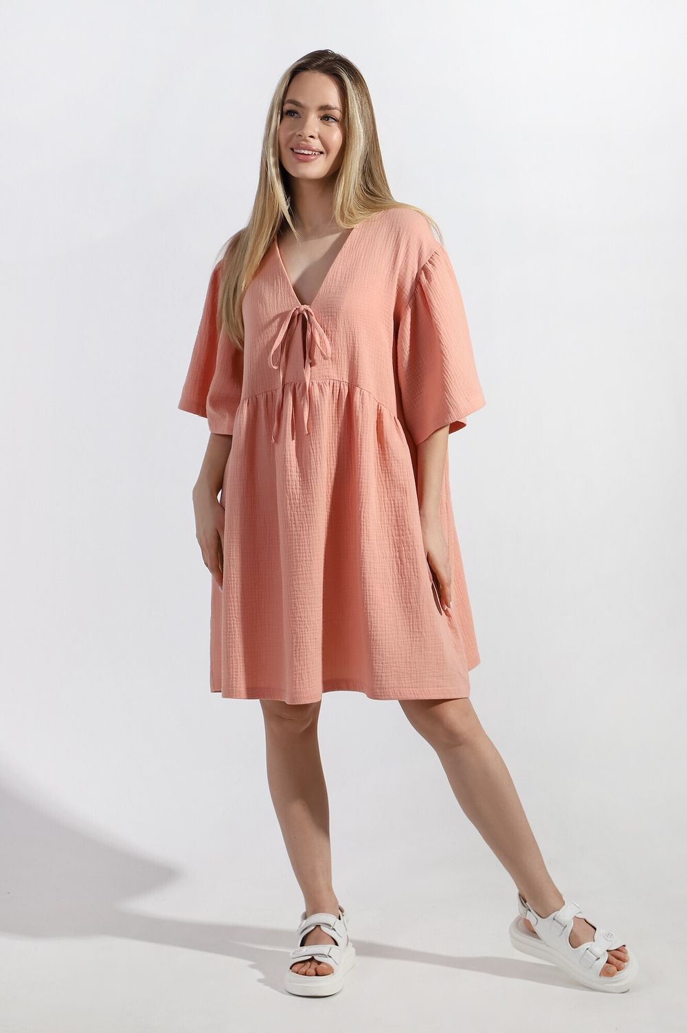 Туника женская Баунти-3 Виотекс ПУДРОВЫЙ (Акция)