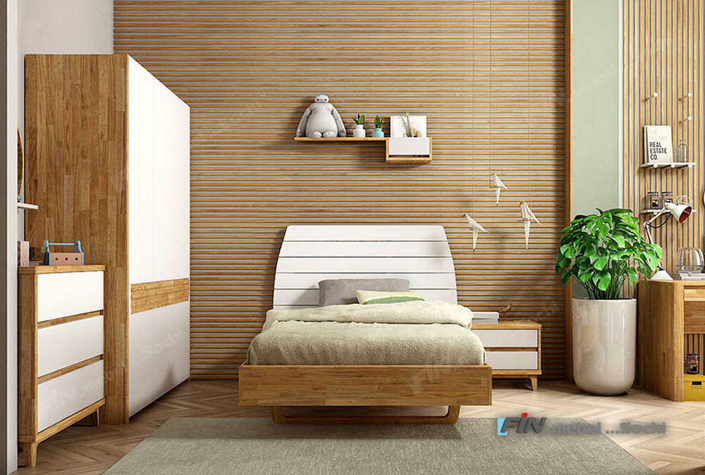 арт. 5091 ДУБ Комод "Wallstreet" 3 ШхВхГ:1000х 900х 450