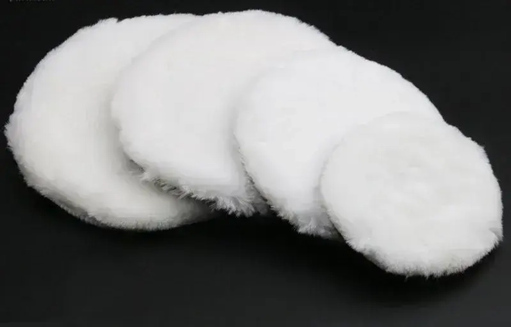 Набор Круги полировальные на липучке для полировки кузова авто и фар,125 мм