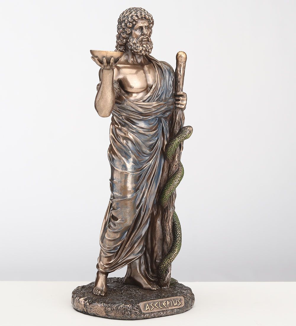 Veronese WS-1320 Статуэтка «Асклепий - бог медицины и врачевания»