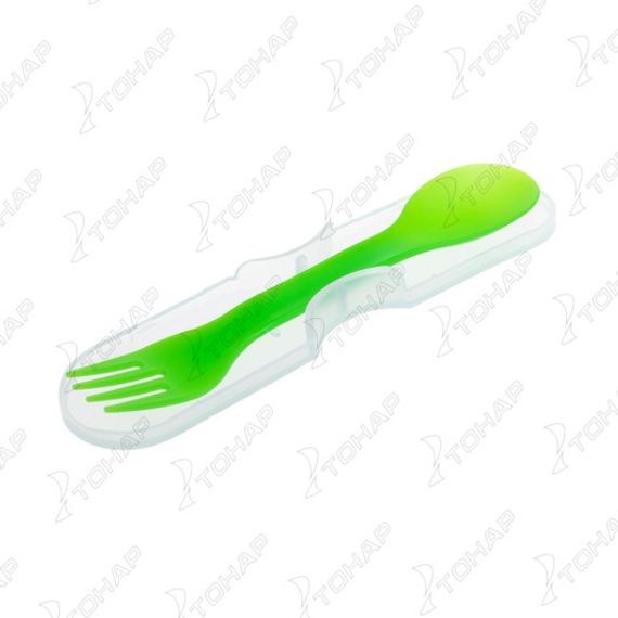 Контейнер силиконовый складной PREMIER 3 отсека с ловилкой (PR-FH007)