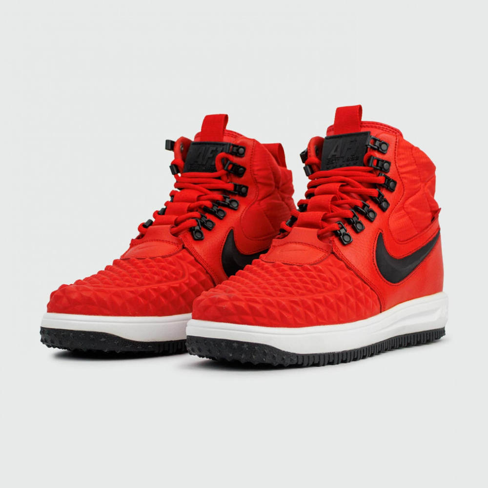 кроссовки Nike Lunar Force 1 Duckboot 17 Red / White