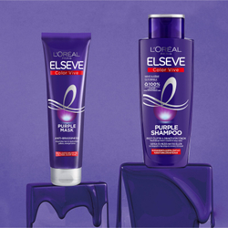 L’Oreal Paris Elseve Color-Vive Purple - питательная маска для светлых и балаяжных волос /   150  ml  / GTIN 3600523912612