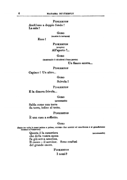 Madam Butterfly. a Japanese tragedy founded on the book by John L. Long and the drama by David Belasco | Giacomo Puccini