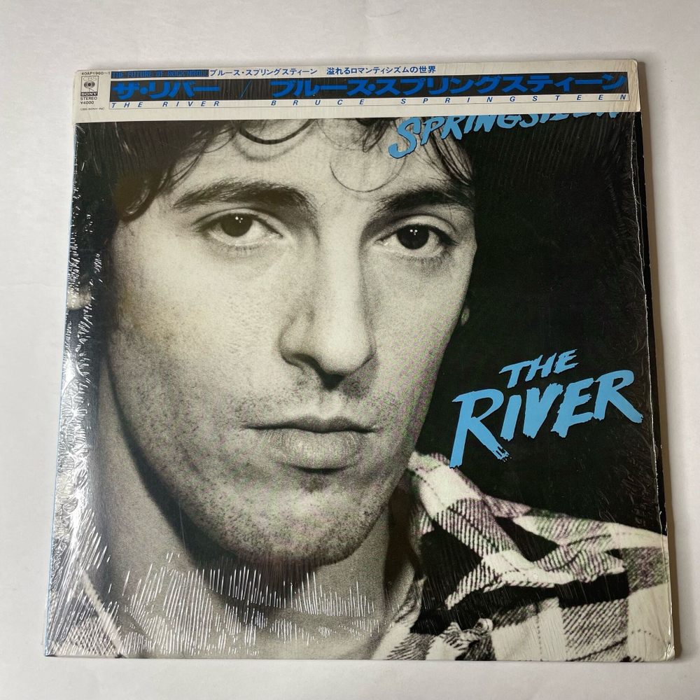 Винтажная виниловая пластинка LP Bruce Springsteen The River (Japan 1980) (Obi) Sherry Darling