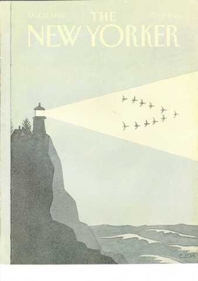 Журнал The New Yorker 27-10-1980, обложка