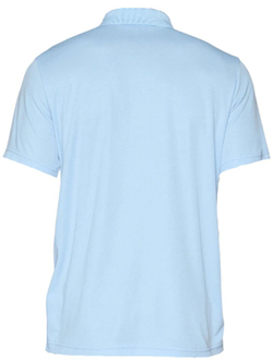 Мужское теннисное поло Sergio Tacchini Deriva Рубашка - синий/белый