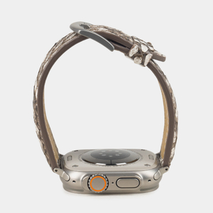 Ремешок для Apple Watch Ultra 49mm из кожи питона, натурального цвета