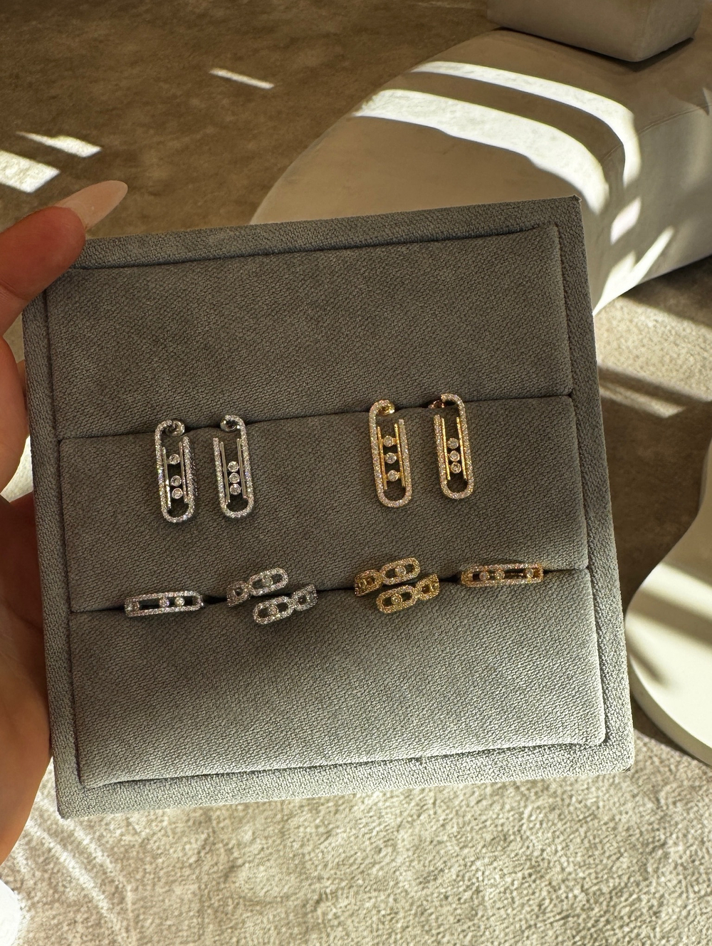 Серьги Grace maxi silver