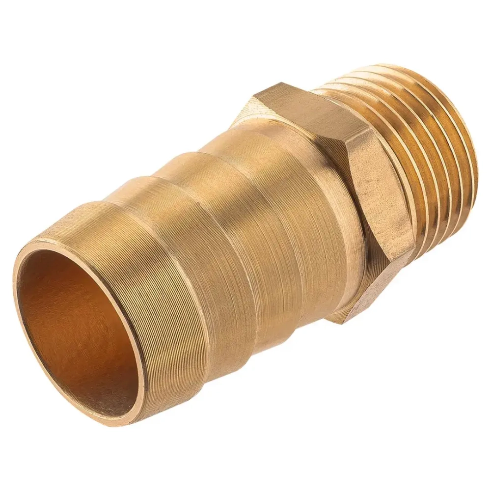 Штуцер пневматический наруж. резьба 1/2''- ''елочка''20мм Forsage F-MH08/14