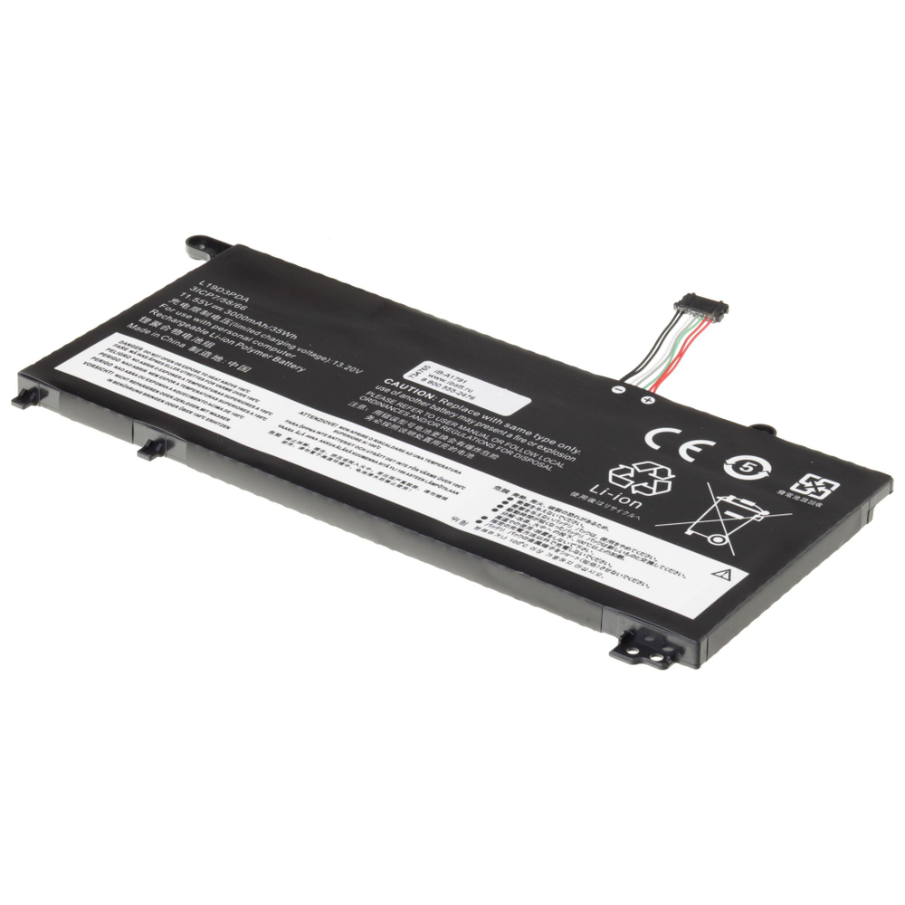 Аккумулятор iBatt 3000mAh для ноутбука Lenovo ThinkBook 14 G2 ITL (L19C3PDA, L19D3PDA)