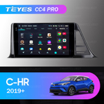 Teyes CC4 Pro 9" для Toyota C-HR 2019+ (тип1)