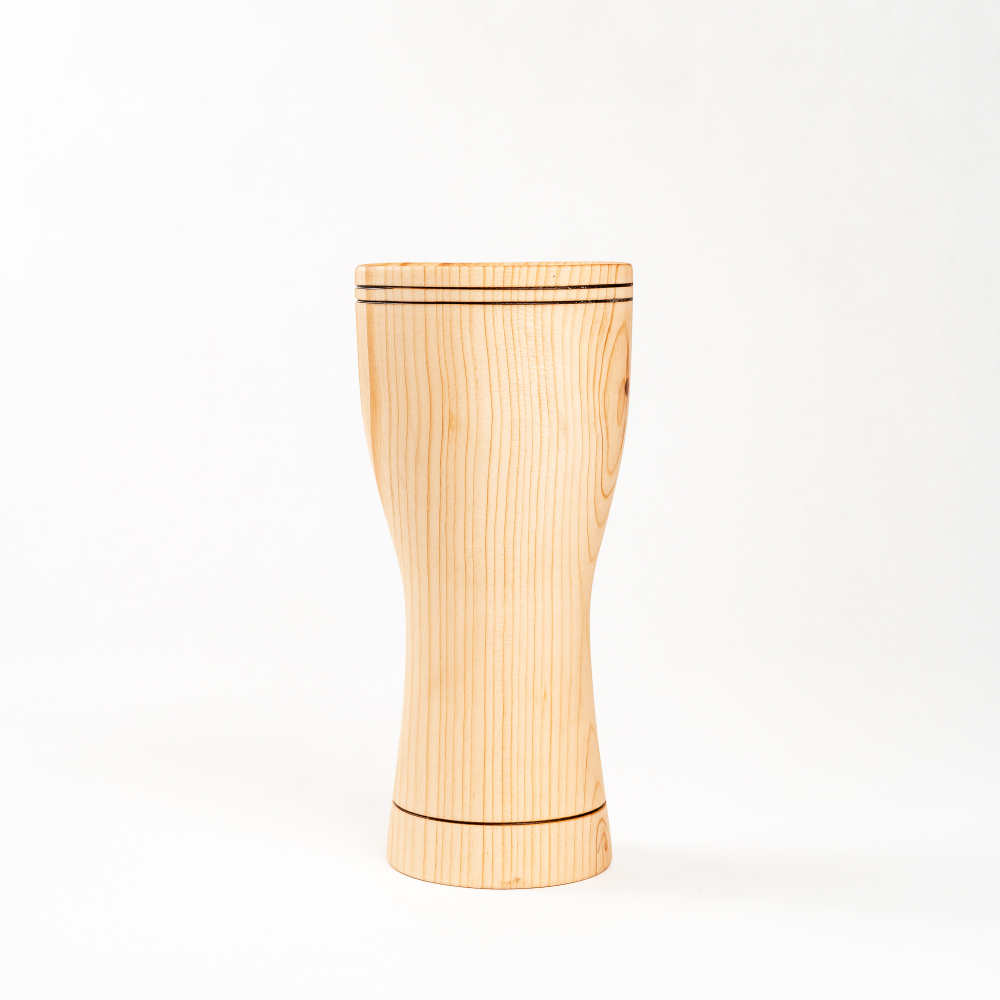 Деревянный стакан из кедра для напитков 300 мл. C64