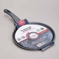 СКОВОРОДА БЛИННАЯ AGNESS С АНТИПРИГАРНЫМ ПОКРЫТИЕМ, 22Х2СМ, ИНДУКЦИОННОЕ ДНО