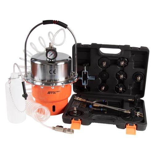 AFFIX (AF10240005) Набор приспособлений для замены тормозной жидкости, 5 л, комплект крышек адаптеров, 20 предметов