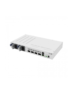 Mikrotik CRS504-4XQ-IN, 1x10Base-T/100Base-TX, 4xQSFP28, Switching capacity 800 Gbps