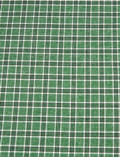 Ткань костюмная Габардин клетка 10х10, 169 гр/м2, 150 см, зелёный
