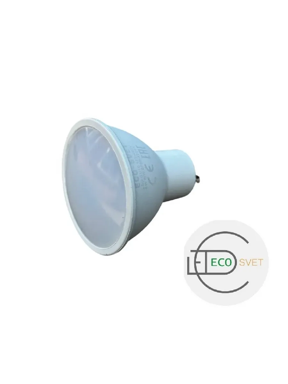 Светодиодная LED лампа GU 10 6W тёпл. 10шт