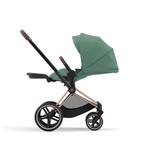 Коляска Cybex Priam IV 3 в 1 цвет Leaf Green на шасси Rosegold
