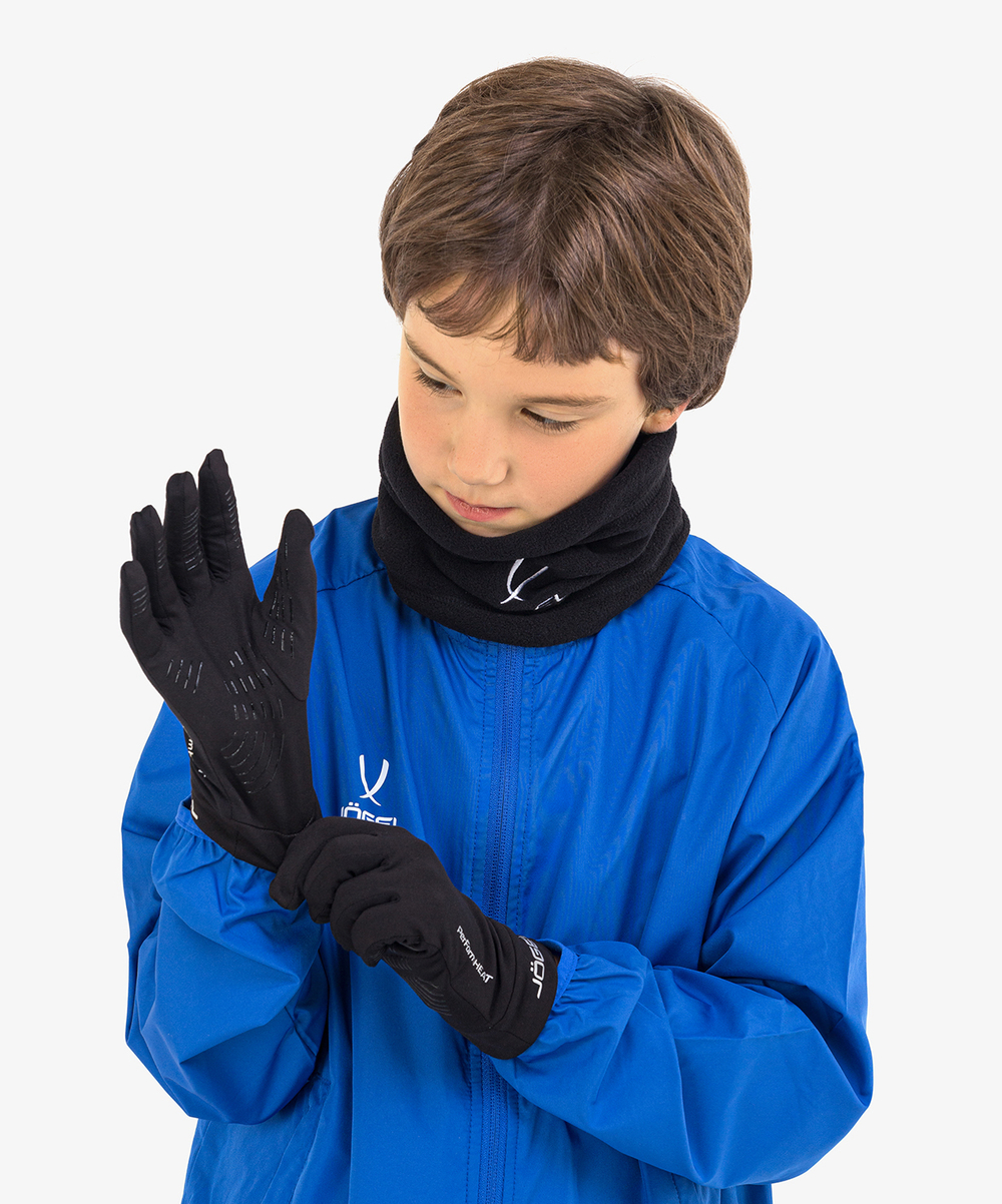 Перчатки игрока DIVISION PerFormHEAT Fieldplayer Gloves, черный