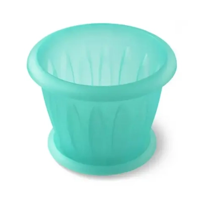 Горшок для орхидей Фелиция 1,8л Д180 с поддонником в ассортименте (комплект 20 шт)