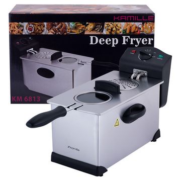 Фритюрница электрическая 3 л Kamille KM-6813