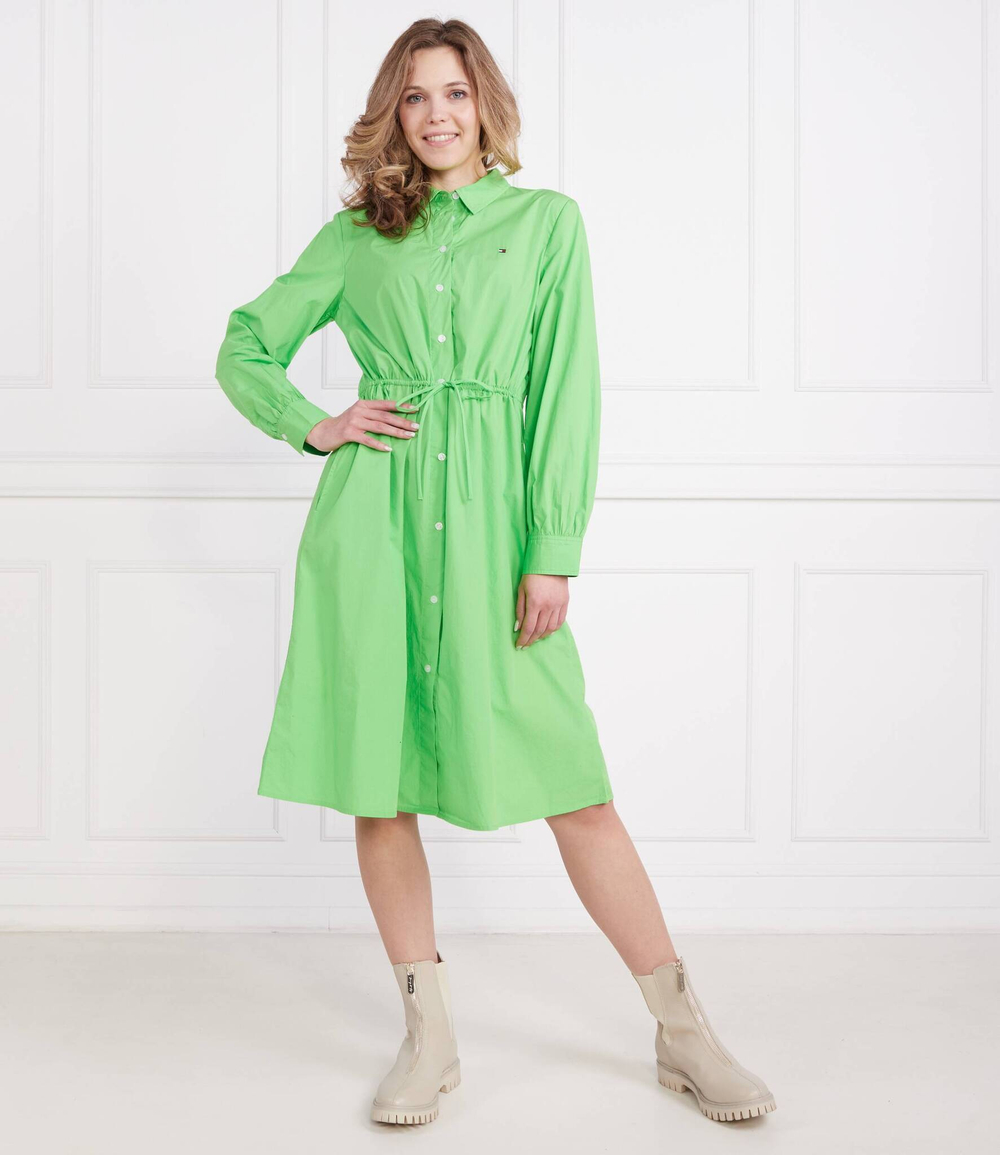 Платье 1985 года KNEE DRESS Tommy Hilfiger - зеленый(WW0WW39196)