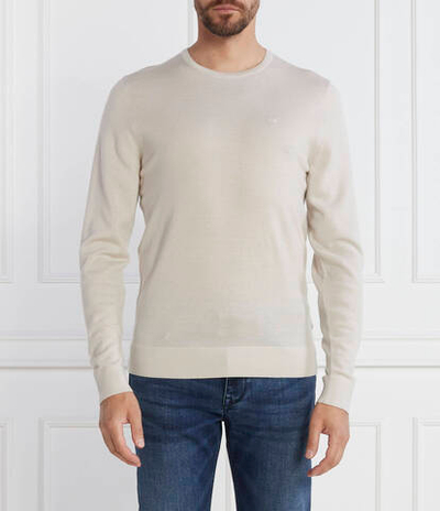 Wełniany свитер Calvin Klein - бежевый(K10K109474)