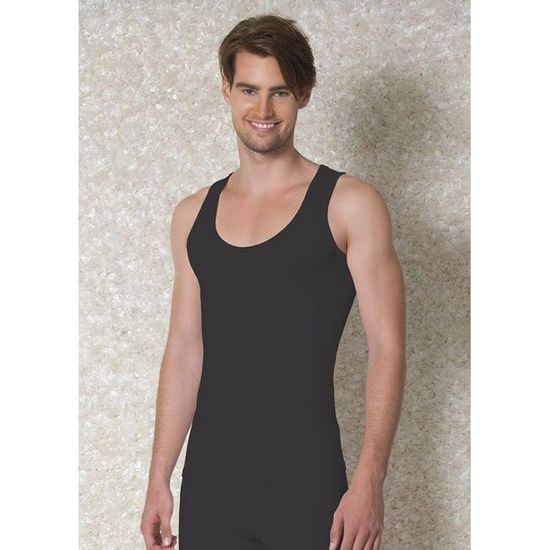 Мужское термобелье майка черная Doreanse 2450