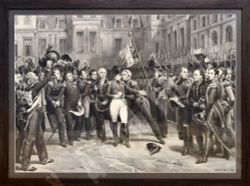Орас Верне (1789-1863) «Прощание Наполеона с императорской гвардией в Фонтенбло 8(20) апреля 1814 г.