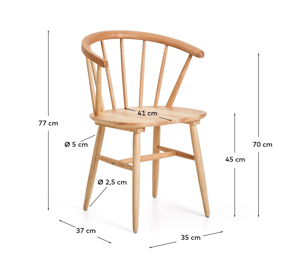 Стул Krise деревянный