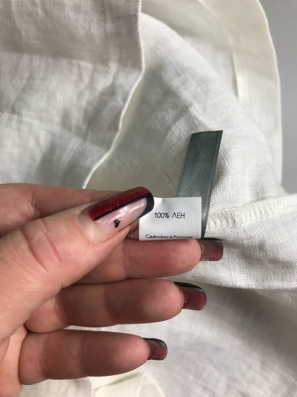 Платье льняное, маркировка S, визуально 44 размер