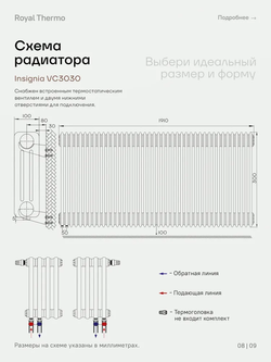 Дизайн-радиатор Royal Thermo Insignia