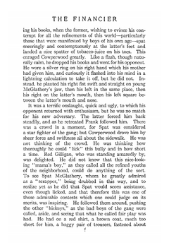 The Financier. A novel | Dreiser Theodore