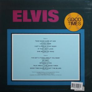 Elvis / Good Times (Coloured Vinyl)(LP)