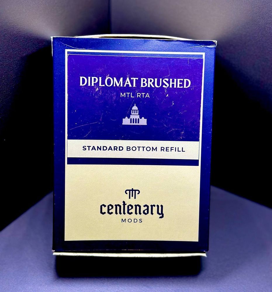 Diplomat Brushed Bundle Kit by Centenary Mods (Diplomat MTL RTA)