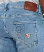 джинсы miami GUESS - голубой(M2YAN1 D4Q43)