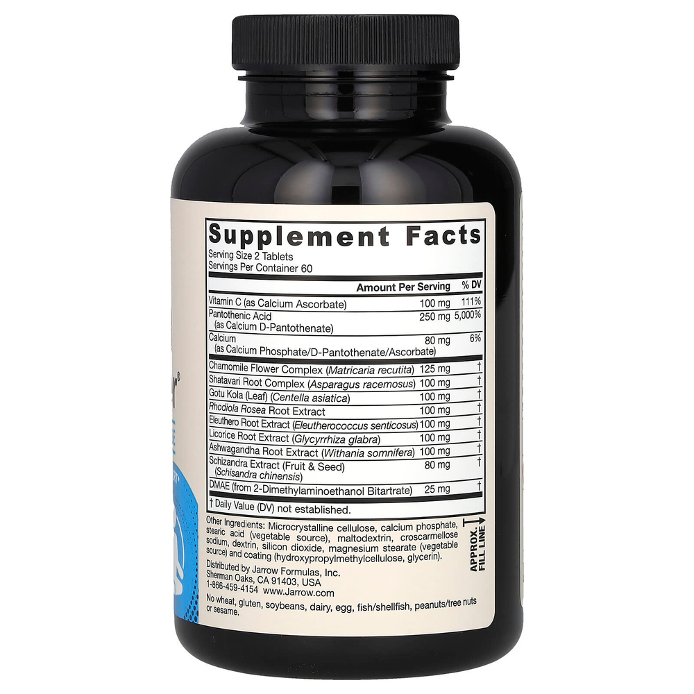 Jarrow Formulas, Adrenal Optimizer, 120 таблеток