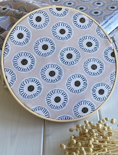 ПОЛНОЧНЫЕ ЦВЕТЫ #9, 100% хлопок Handmade Fabrics 4