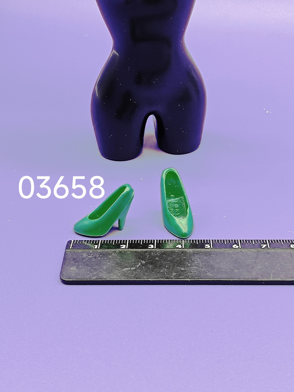 Обувь для куклы Барби винтаж туфли 03658