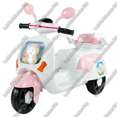 Детский электромотоцикл "Kids electric moto" розовый