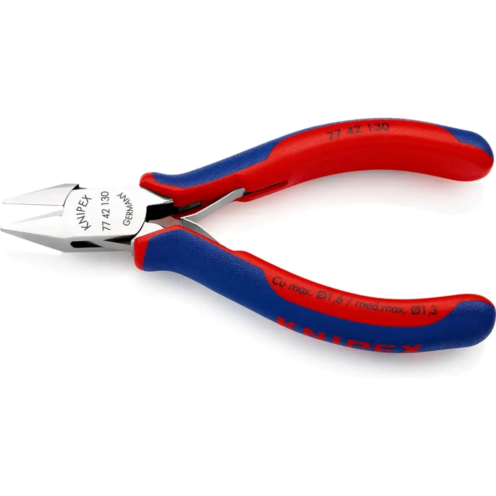 Кусачки боковые для электроники 130 мм Knipex 77 42 130