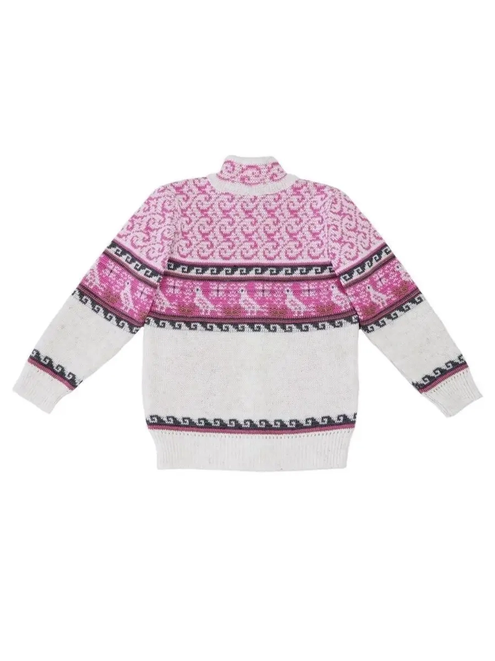 Кофта - бомбер вязаная