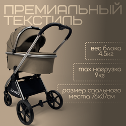 Модульная коляска BubaGO Gaudi 3в1