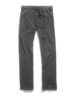 Спортивные брюки свободного кроя из хлопкового трикотажа (Размер: L) (Цвет: темно-серый)