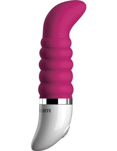 Розовый мини-вибромассажер MI AMOR - 9,5 см. (Цвет: розовый)