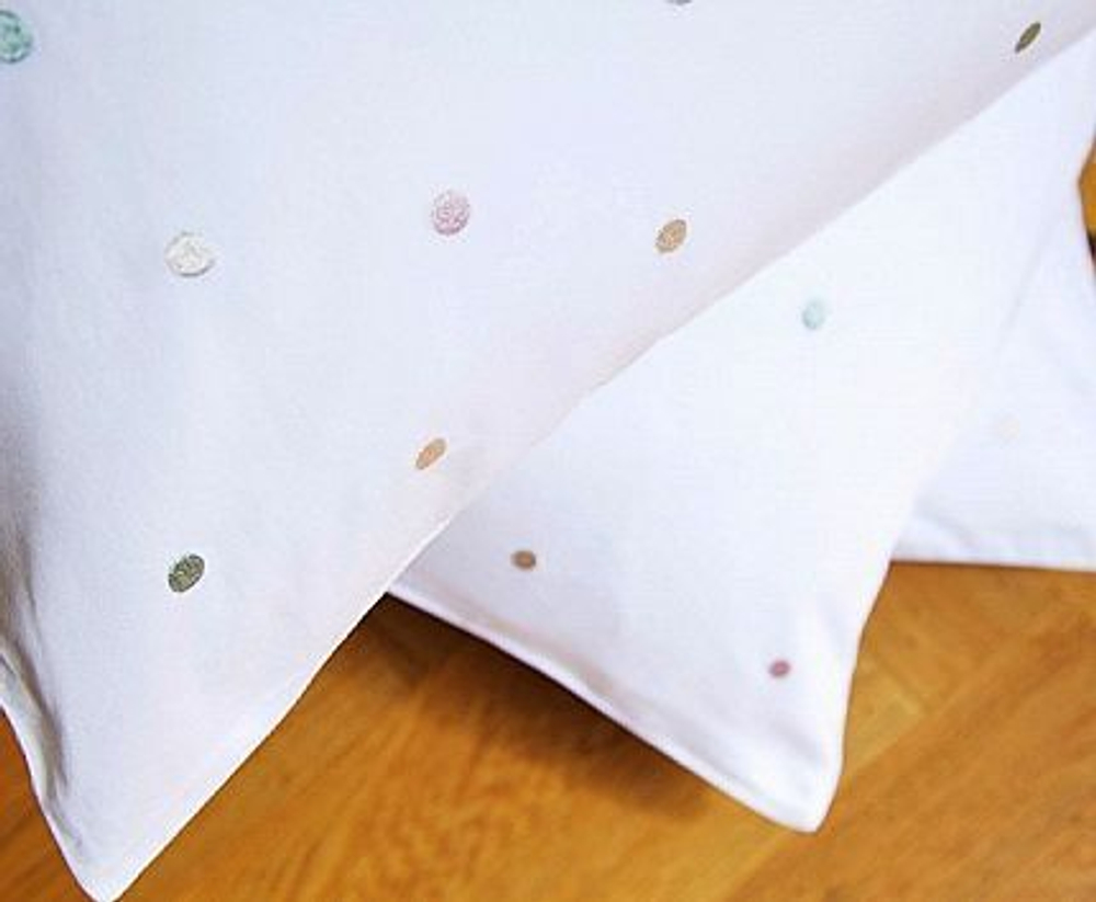 Наволочка 40х60 Christian Fischbacher Luxury Nights Punti 718 Швейцария угол