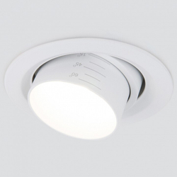 Встраиваемый светильник Elektrostandard 9920 LED 15W 4200K серебро