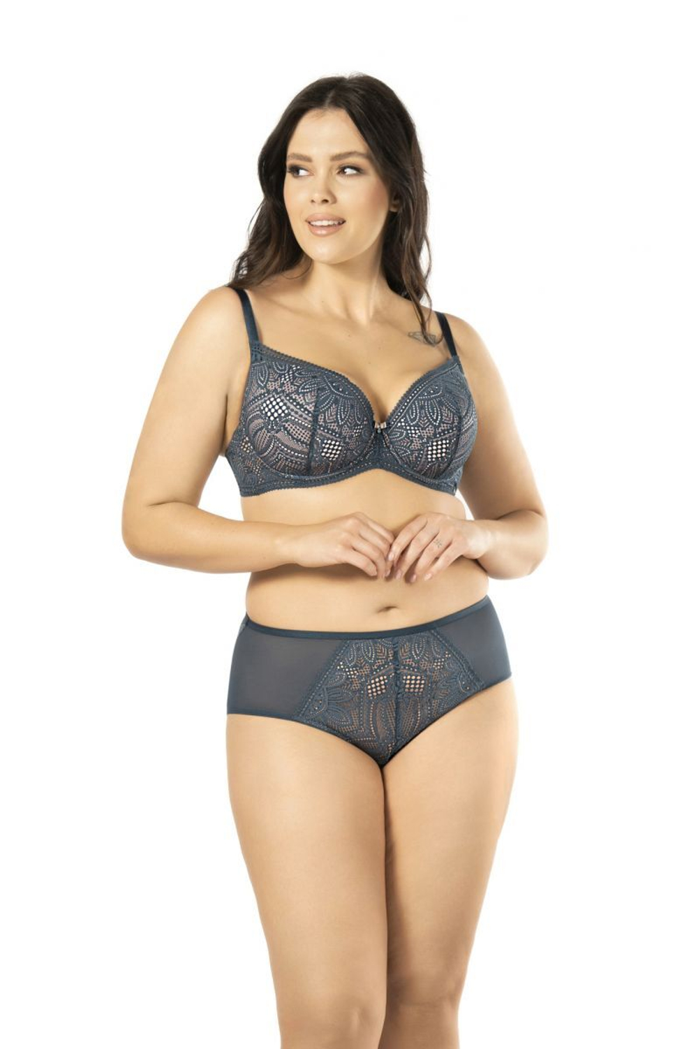 Бюстгальтер пуш-ап Daniela (Размер: 70C) (Цвет: грязно-синий)